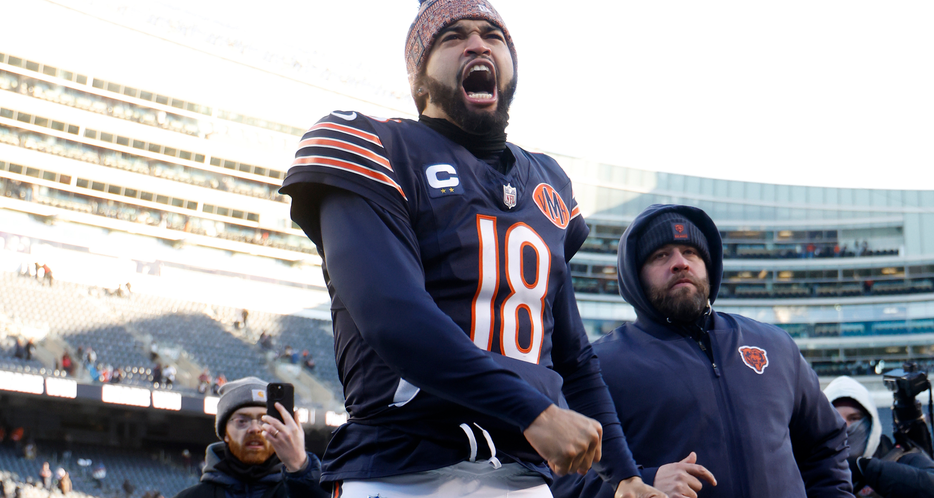 Caleb Williams makes feelings clear on Soldier Field and Chicago amid $8.2bn three-state relocation battle