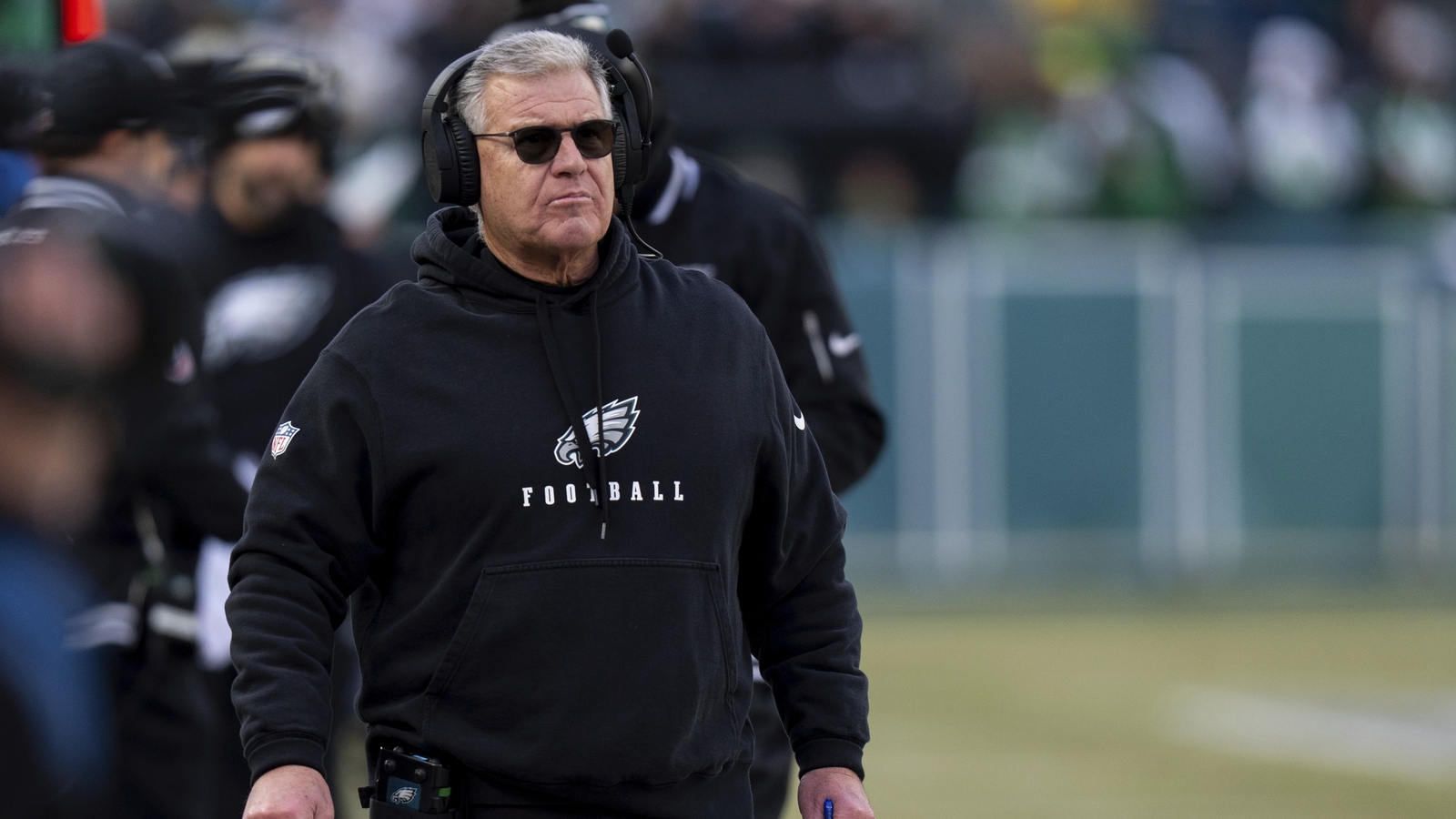 Philadelphia Eagles offensive line coach Jeff Stoutland says he won't return next season