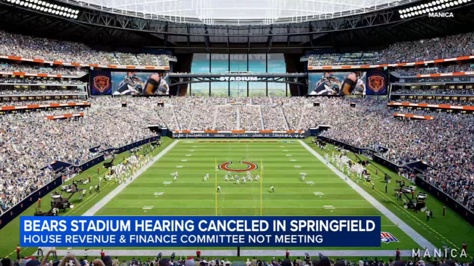 Chicago Bears news today: Illinois House committee cancels meeting to hear Bears stadium bill