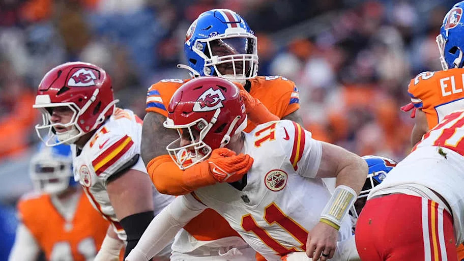 Denver Broncos defensive end John Franklin-Myers