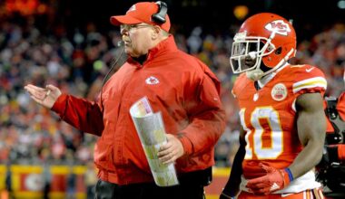 Chiefs’ Andy Reid: ‘Nothing happening’ with Tyreek Hill