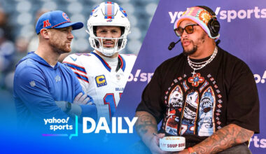 Dion Dawkins on Bills coach Joe Brady: He knows how to 'relate to players'