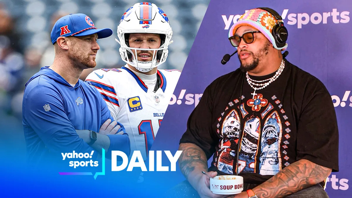 Dion Dawkins on Bills coach Joe Brady: He knows how to 'relate to players'