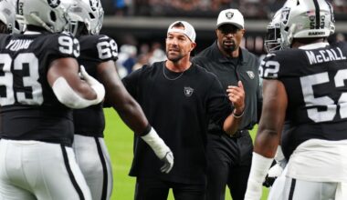 Las Vegas Raiders Defensive Coordinator: Rob Leonard. Maxx Crosby