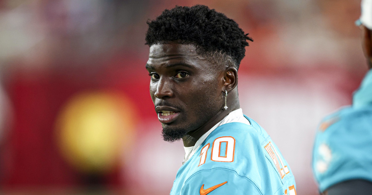 Dolphins releasing star receiver Tyreek Hill as part of major roster cuts