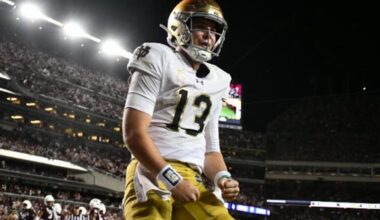 Riley Leonard turns patience into success