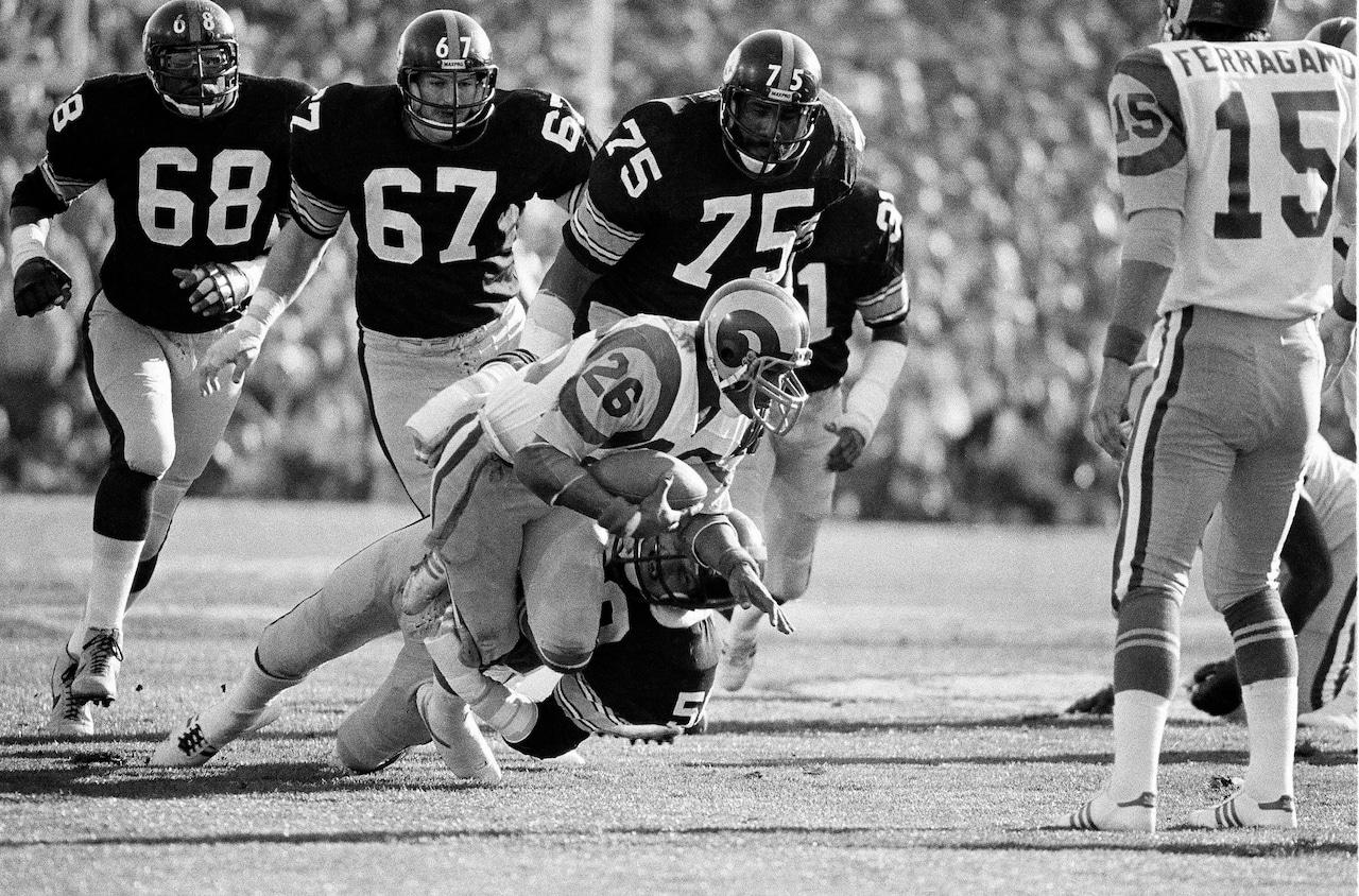 Jack Lambert and Joe Greene