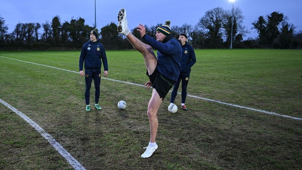 Irish-born Green Bay Packers punter Daniel Whelan visits an Ireland soccer club during a trip overseas to promote the Packers internationally, Feb. 17, 2026. (Photo courtesy: Green Bay Packers)