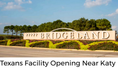 Houston Texans to Build New Practice Facility Just North of Katy