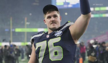 North Dakota State to the NFL: Seahawks rookie Grey Zabel to start in Super Bowl