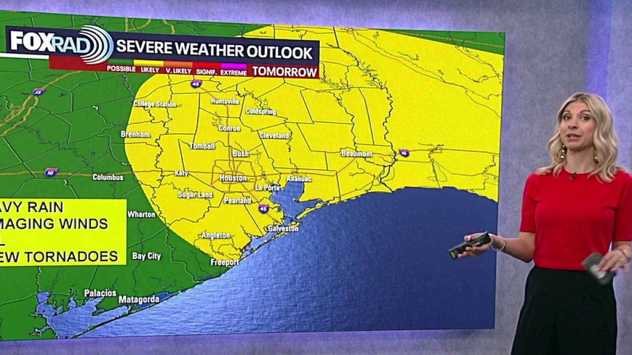 Heavy rain, damaging winds in the forecast for Valentine's Day