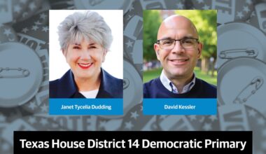 Candidates Janet Dudding and David Kessler will compete for the Democratic nomination in the primary election for Texas House District 14. (All photos submitted by respective candidates/Community Impact)