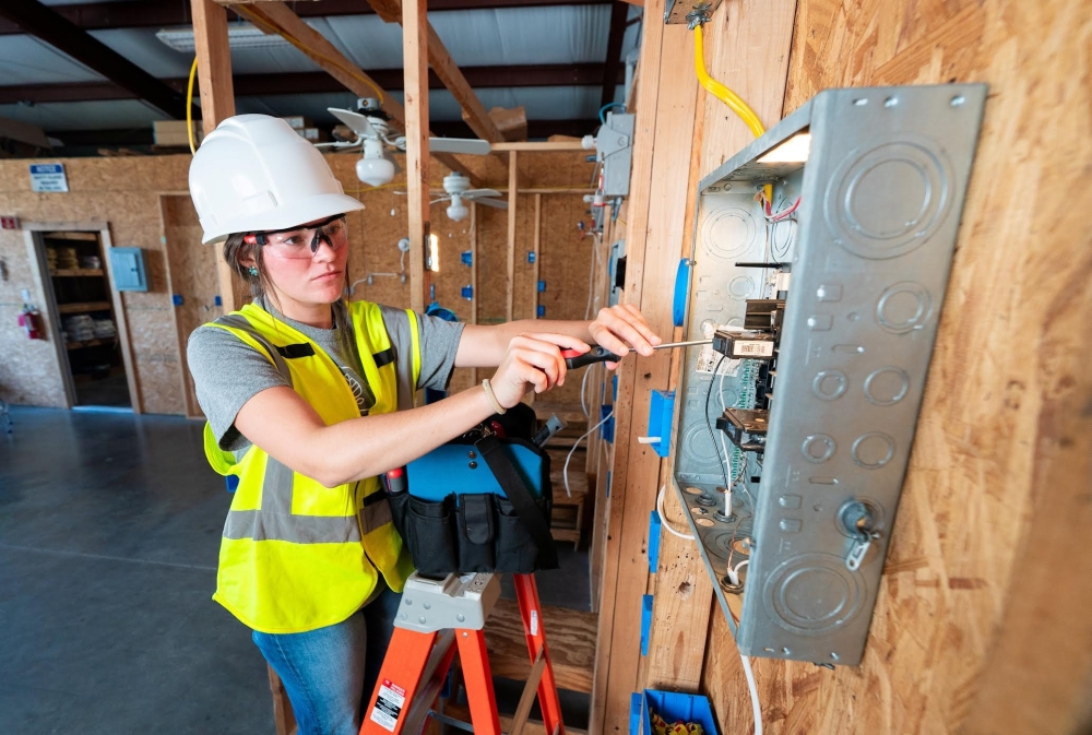 The electrical construction program will introduce students to residential, commercial and industrial wiring—initially launched as a certification. (Courtesy Texas State Technical College)