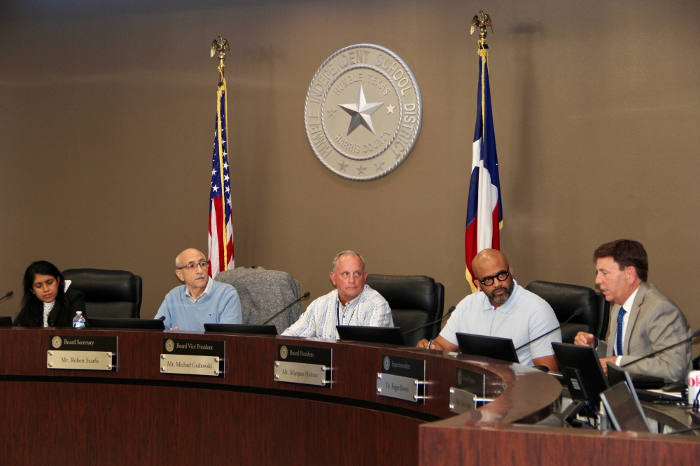 Targeted improvement plans were approved for six campuses during the Feb. 17 Humble ISD board of trustees meeting. (Wesley Gardner/Community Impact)