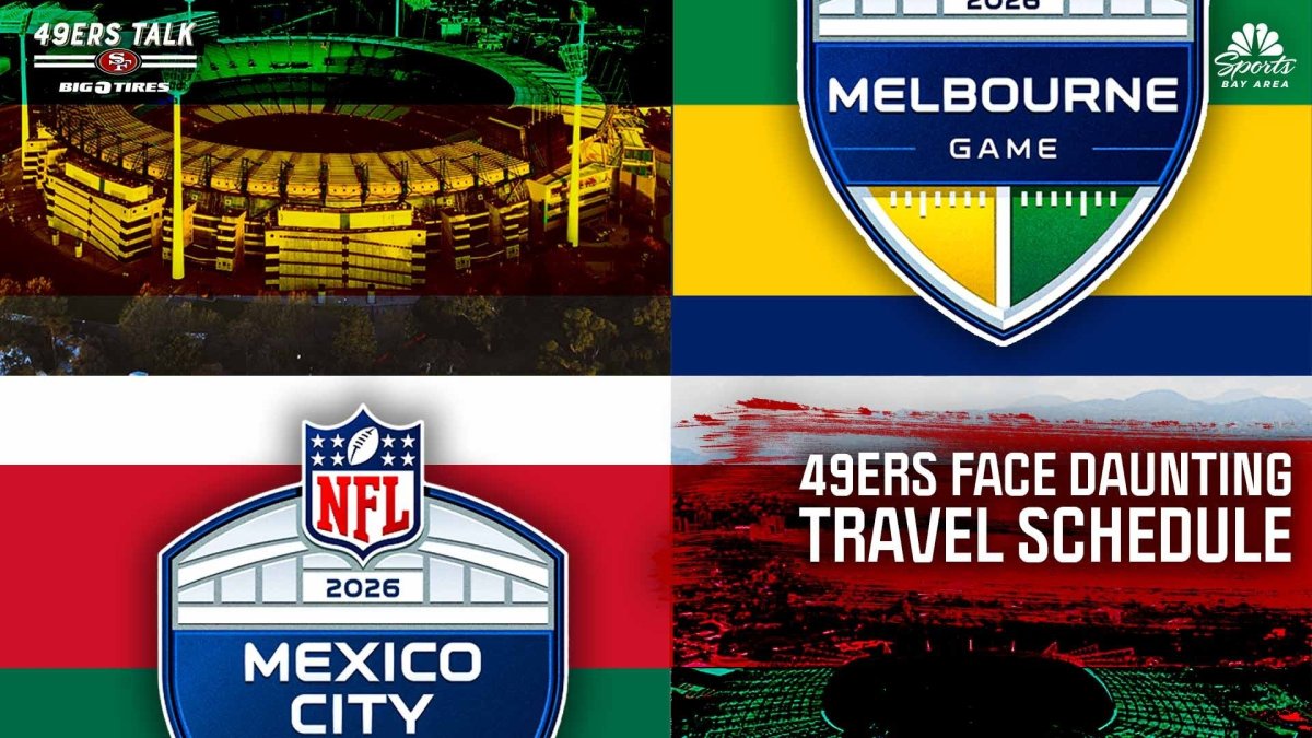 49ers face daunting travel schedule in 2026 NFL season – NBC Sports Bay Area & California