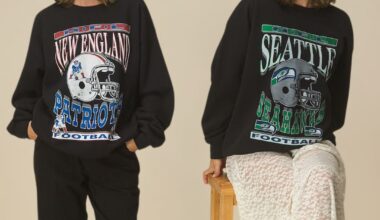 Seattle Seahawks & New England Patriots Merch to Wear for the Big Game