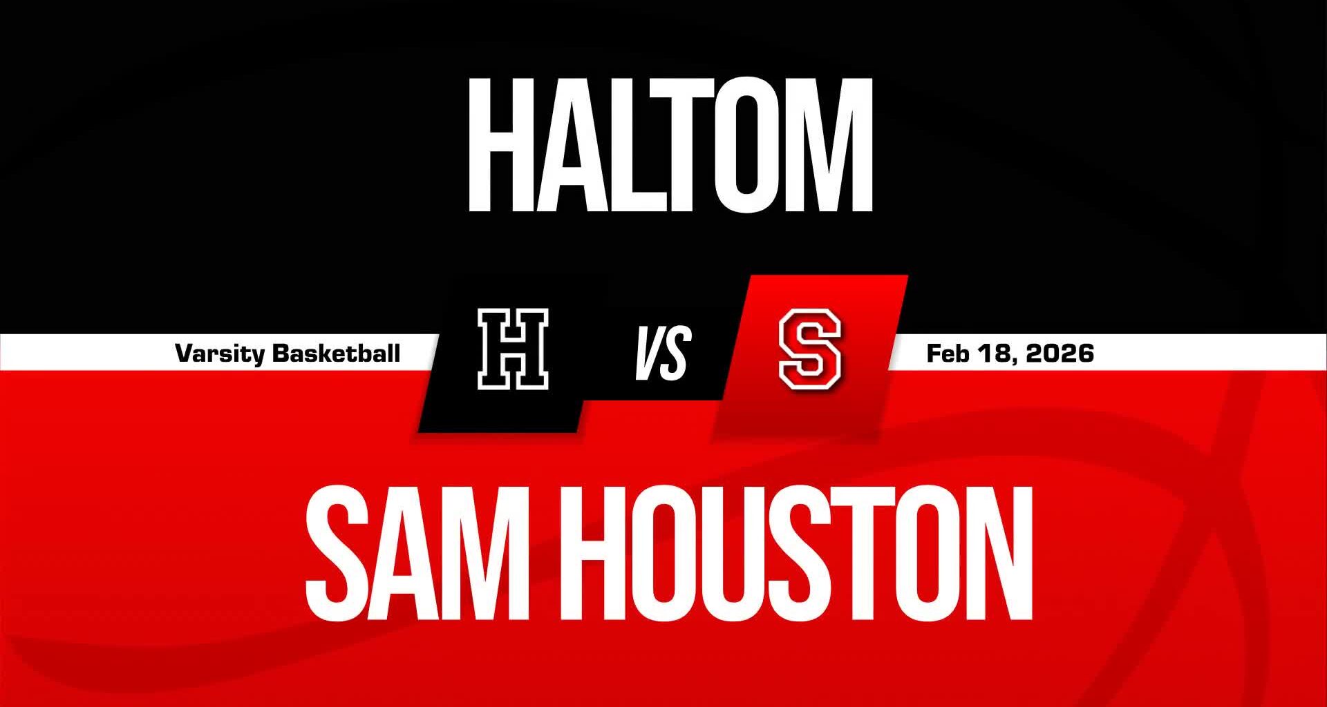 Sam Houston Takes a Loss