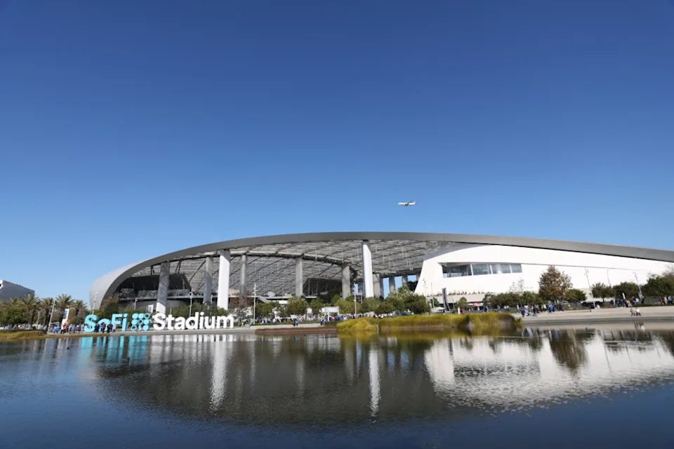 SoFi Stadium, Inglewood, California. Super Bowl LXI, February 14, 2027
