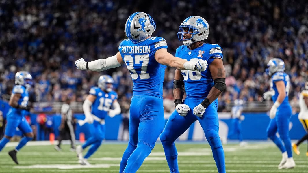 Detroit Lions DEs Aidan Hutchinson...