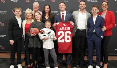 City of Brotherly Love: New Cardinals head coach Mike LaFleur gets an introductory lift from his big bro in Arizona | Top Stories