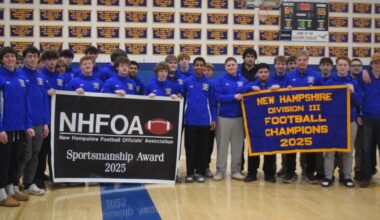 Gilford football team earns championship, sportsmanship banners | Local News