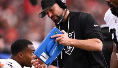 Raiders coach Klint Kubiak elevates Rob Leonard and hires Andrew Janocko as coordinators | National Sports