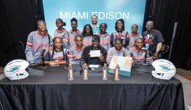 Miami Dolphins host 2026 Girls Flag Football Media Day at Hard Rock Stadium | Originals