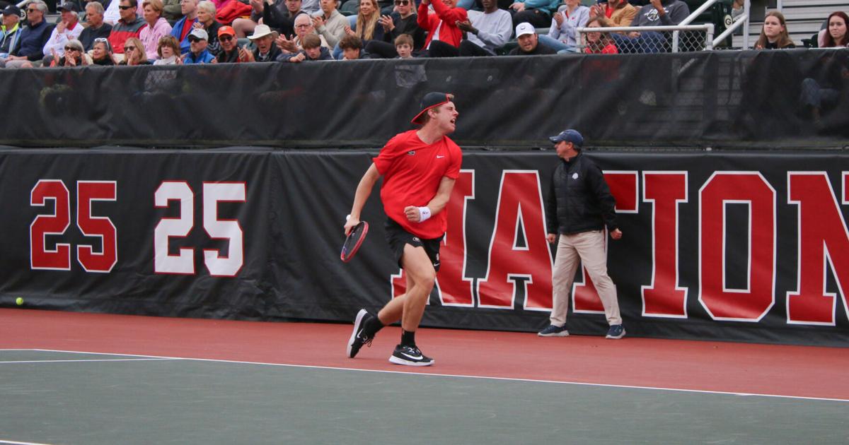 Georgia men’s tennis opens SEC play with an upset over No. 5 LSU | Georgia Sports