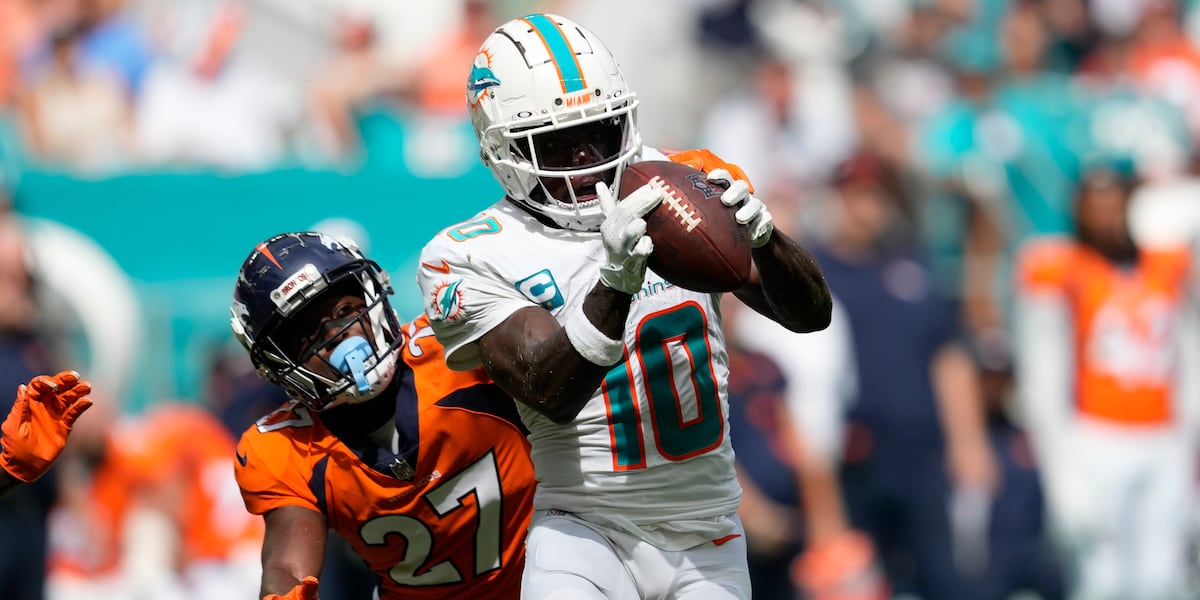 Former Chiefs star WR Tyreek Hill released by Miami