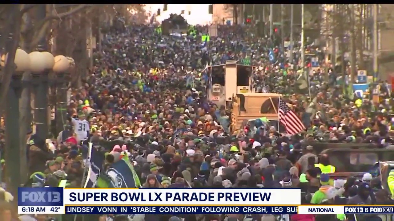 Seattle Super Bowl 2026 parade preview