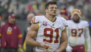 Franchise legend Ryan Kerrigan departs as Commanders staff shakeup begins