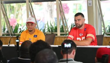 Patrick Mahomes and Travis Kelce facing lawsuit over their Kansas City steakhouse