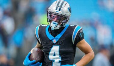 Panthers receiver Tetairoa McMillan wins 2025 AP Offensive Rookie of the Year
