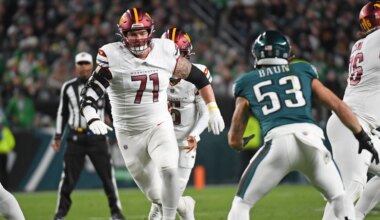 Washington Commanders re-sign veteran OL Andrew Wylie