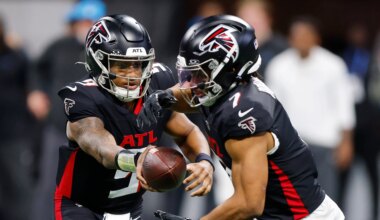 Atlanta Falcons projected win total for 2026 NFL season