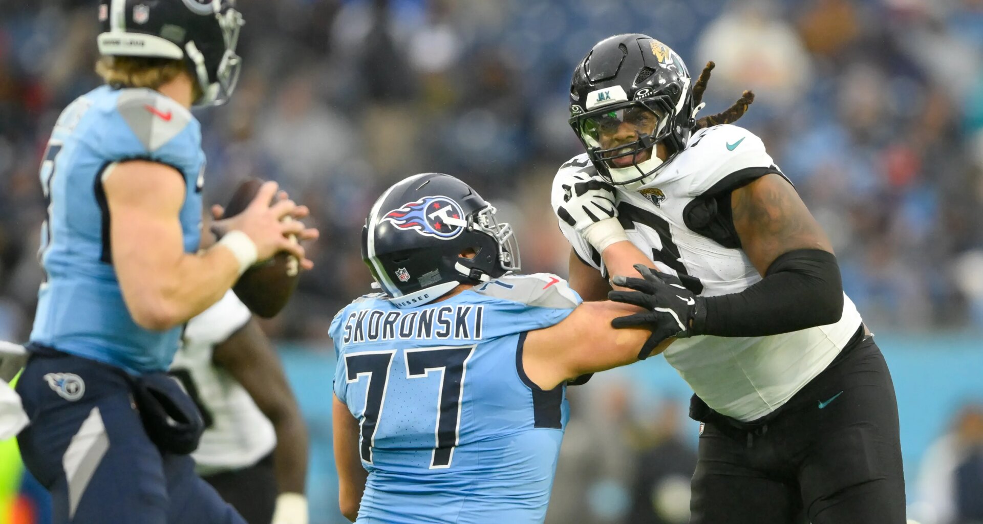 Titans' Peter Skoronski cracks PFF's top five graded offensive guards