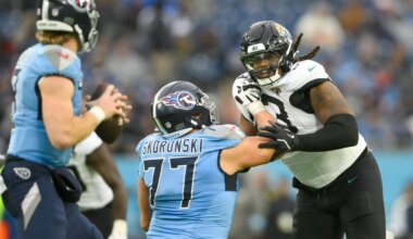 Titans' Peter Skoronski cracks PFF's top five graded offensive guards