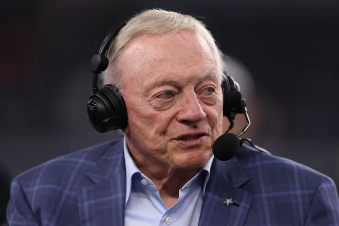 Dallas Cowboys owner Jerry Jones.
