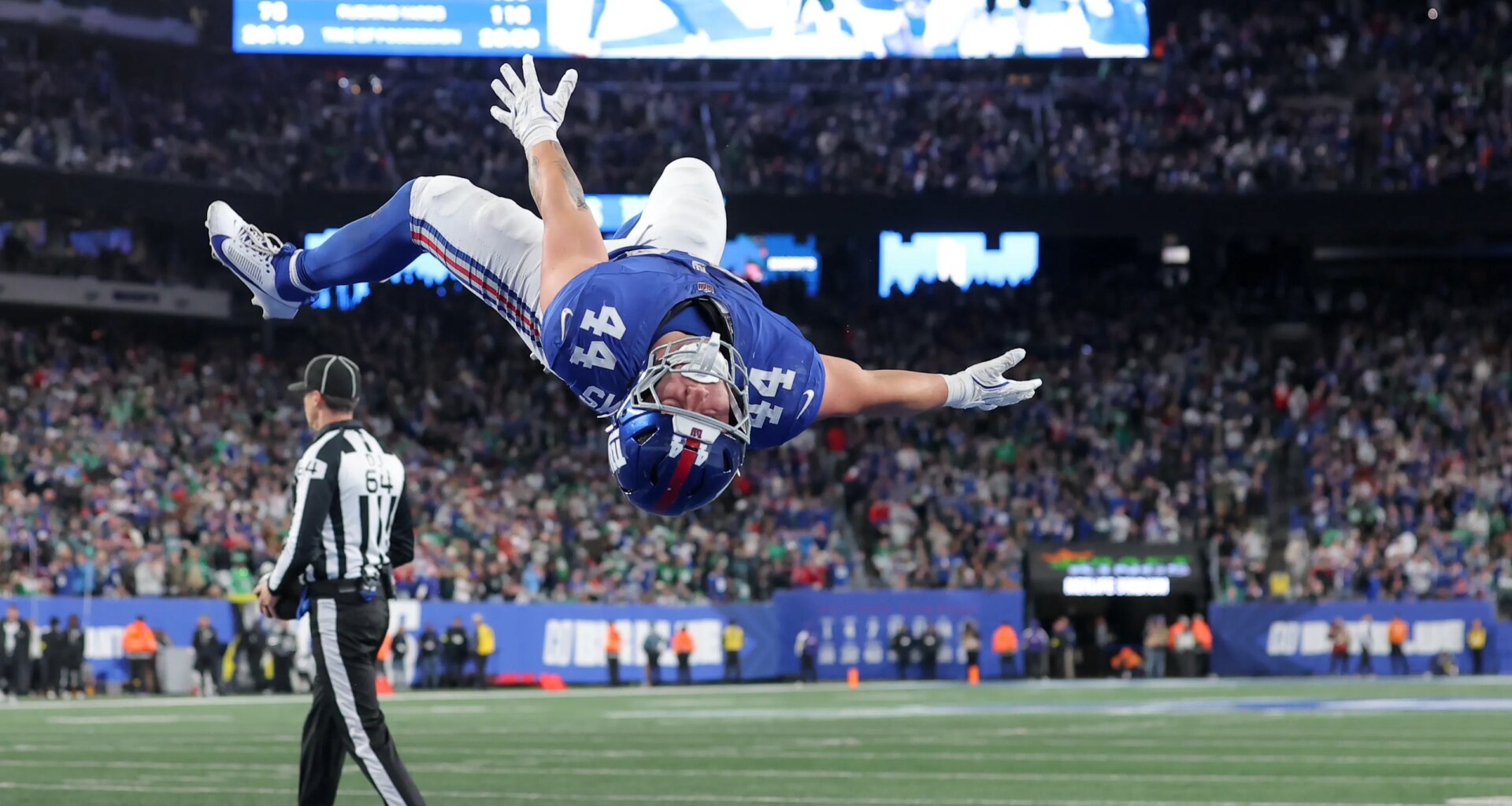 Tracy Morgan asked Giants' Cam Skattebo a very pointed question