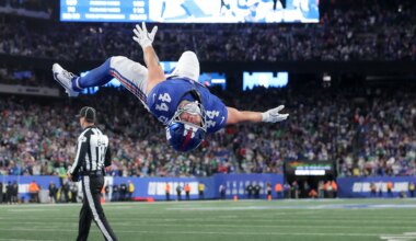 Tracy Morgan asked Giants' Cam Skattebo a very pointed question