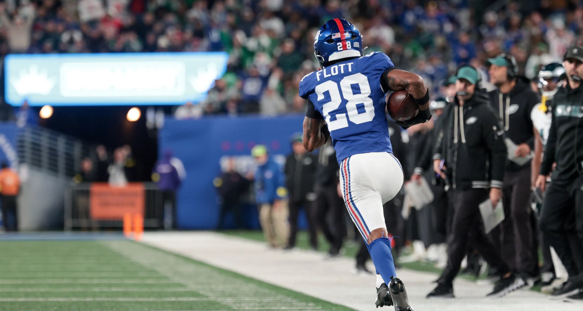 New York Giants' Cor'Dale Flott switching agents ahead of free agency