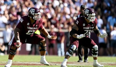 Three Texas A&M players predicted to land in first round of 2026 draft