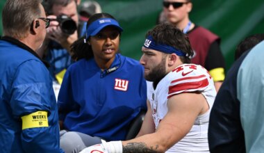 Giants' Cam Skattebo provides positive update on recovery from ugly injury