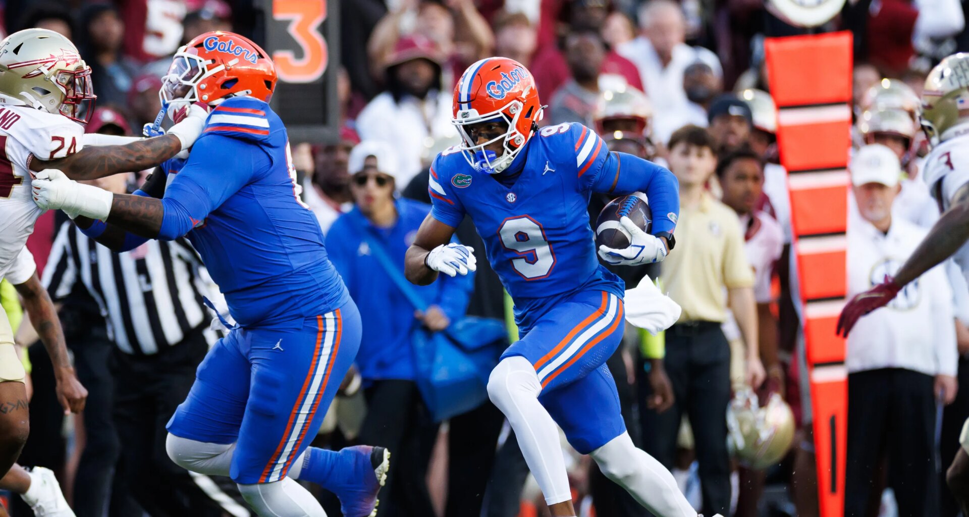 No. 58, Florida WR J. Michael Sturdivant
