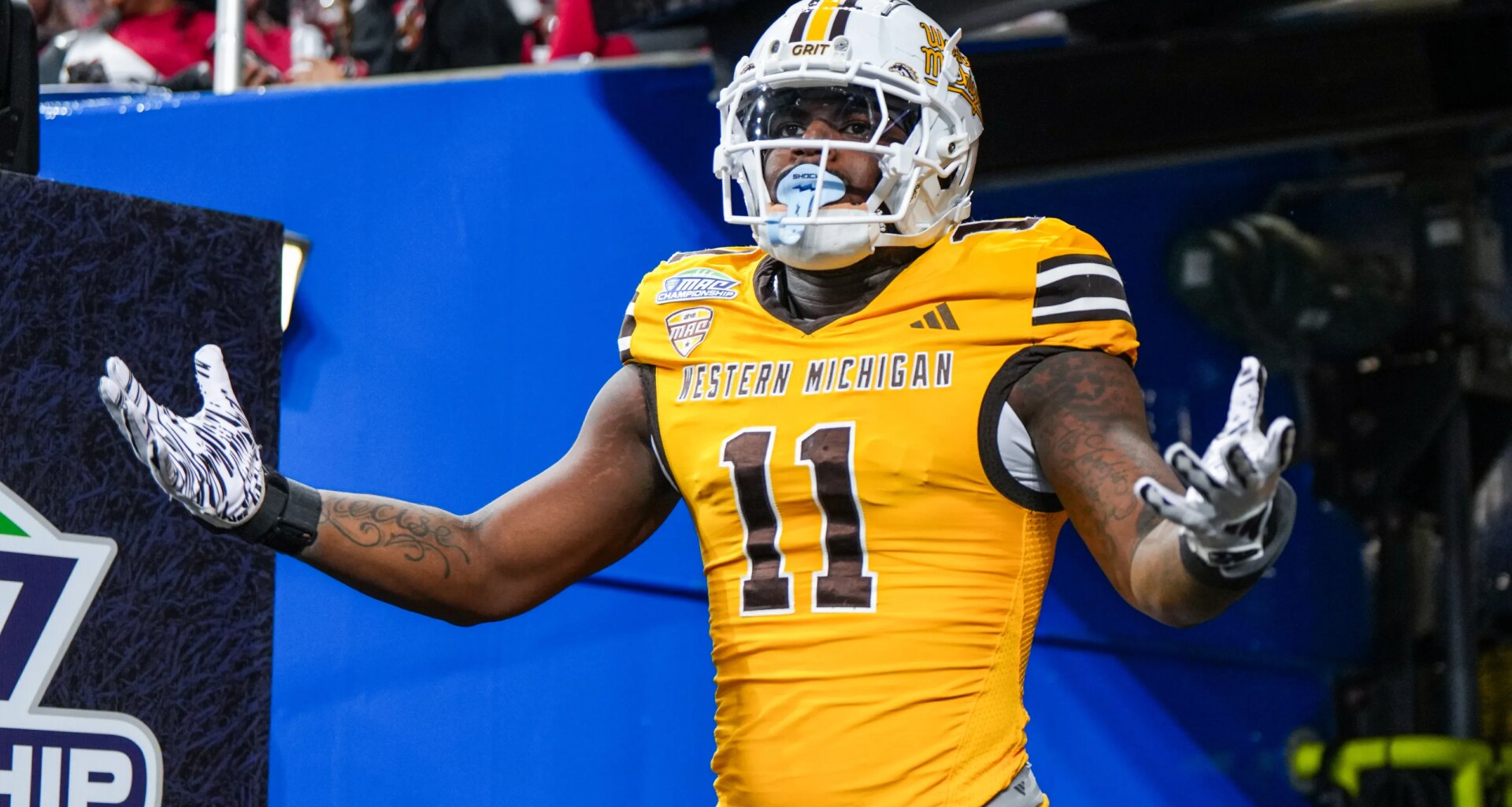 No. 77, Western Michigan DE Nadame Tucker