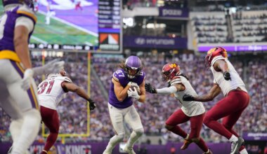 Vikings TE T.J. Hockenson an option if cut