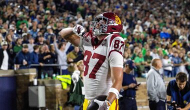 No. 75, USC TE Lake McRee