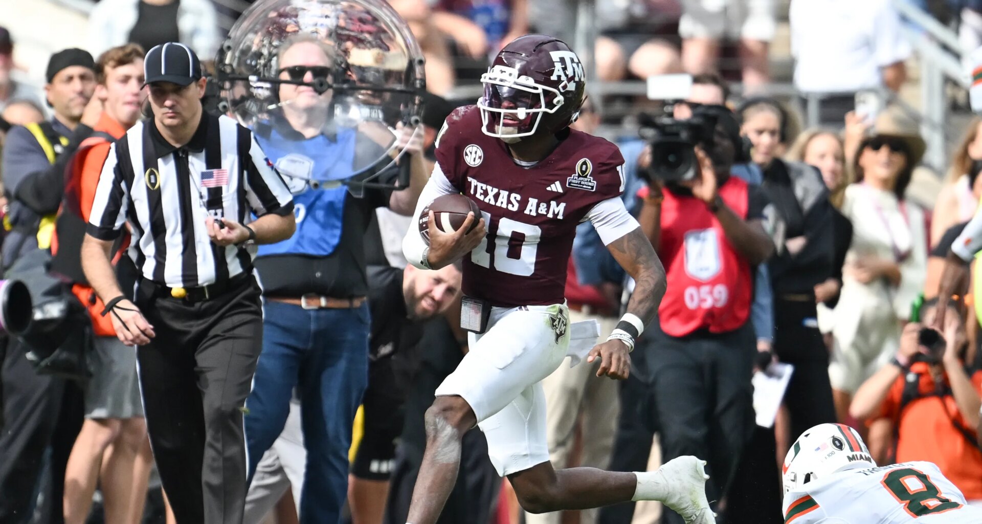 Pro Football Focus projects Texas A&M's chances to returning to CFP