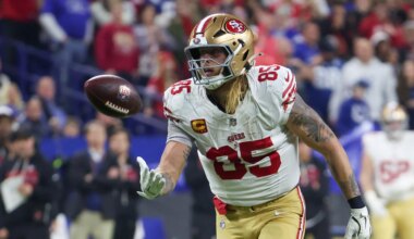 TE George Kittle 'aiming to be back by Week 1'