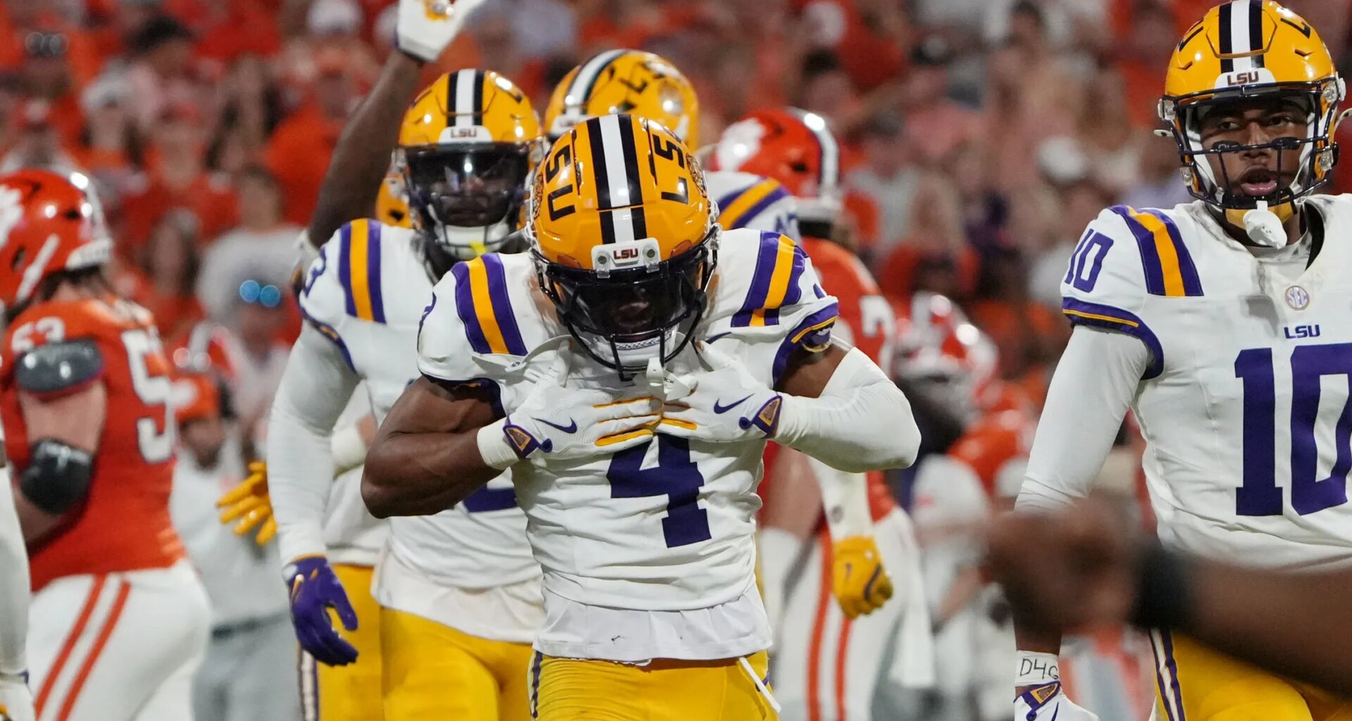 LSU football's CB Mansoor Delane joins LSU legends in NFL mock draft